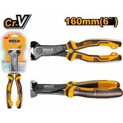 INGCO CR.V END CUTTING PLIER 6" 160MM HECP28160