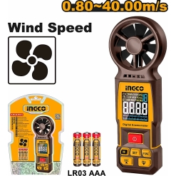 INGCO DIGITAL ANEMOMETER (WIND SPEED) HETAN031