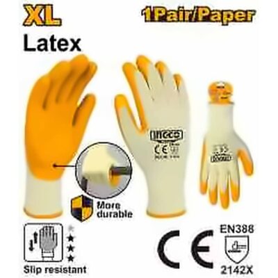 INGCO LATEX COATED GLOVES HGVL05