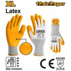 INGCO LATEX & CUT RESISTANCE GLOVE HGVL08-XL