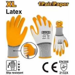 INGCO LATEX COATED GLOVES HGVL66