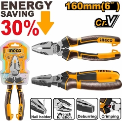 INGCO COMBINATION PLIERS 6 INCH HEAVY DUTY HHCP28160