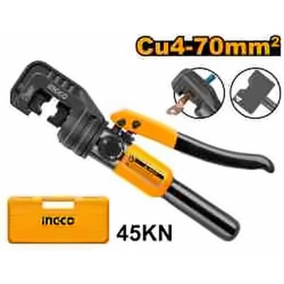 INGCO HYDRAULIC CRIMPING TOOL RANGE 4-70MM2 HHCT0170