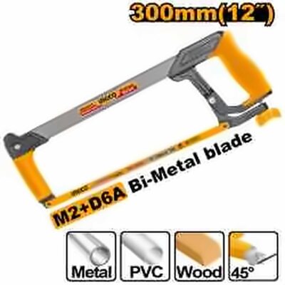 INGCO HEAVY DUTY HACKSW FRAME 12" 300MM HHF3008