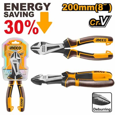 INGCO DIAGONAL CUTTING PLIERS 8 INCH HEAVY DUTY HHHDCP28200