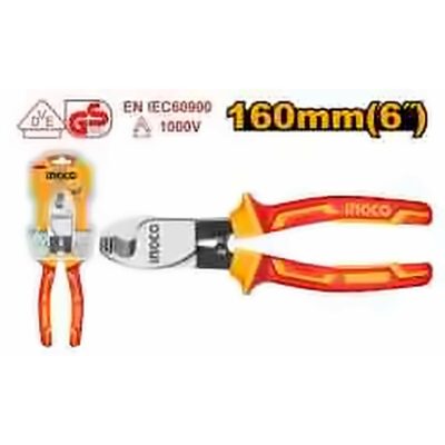 INGCO INSULATED CABLE CUTTER 6 INCH VDE 1000V HICCB28160
