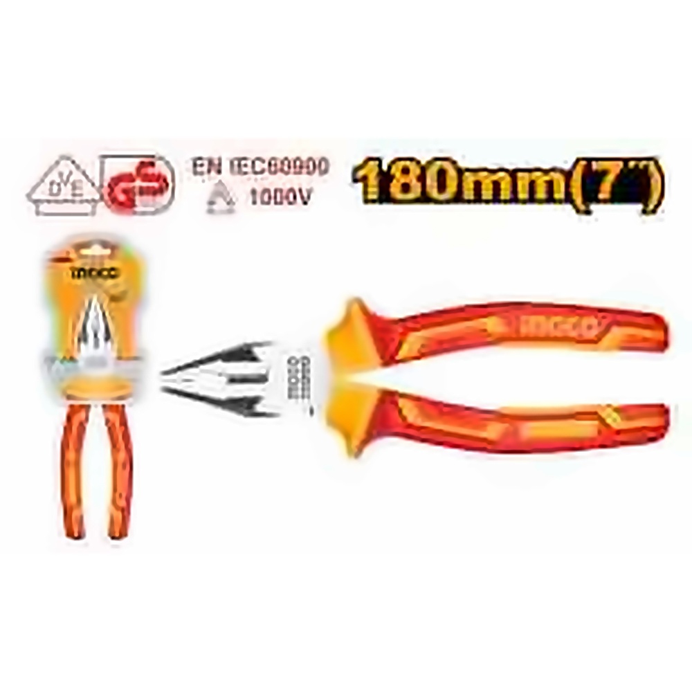 INGCO INSULATED COMBINATION PLIERS 7 INCH VDE 1000V HICP28188