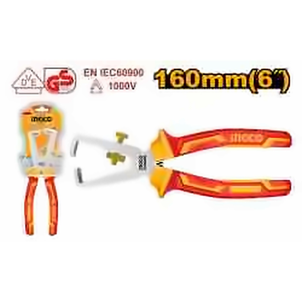 INGCO INSULATED WIRE STRIPPER PLIERS 6 INCH VDE 1000V HIWSP28160
