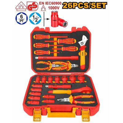 INGCO VDE 26PCS INSULATED HAND TOOL SET HKITH2601