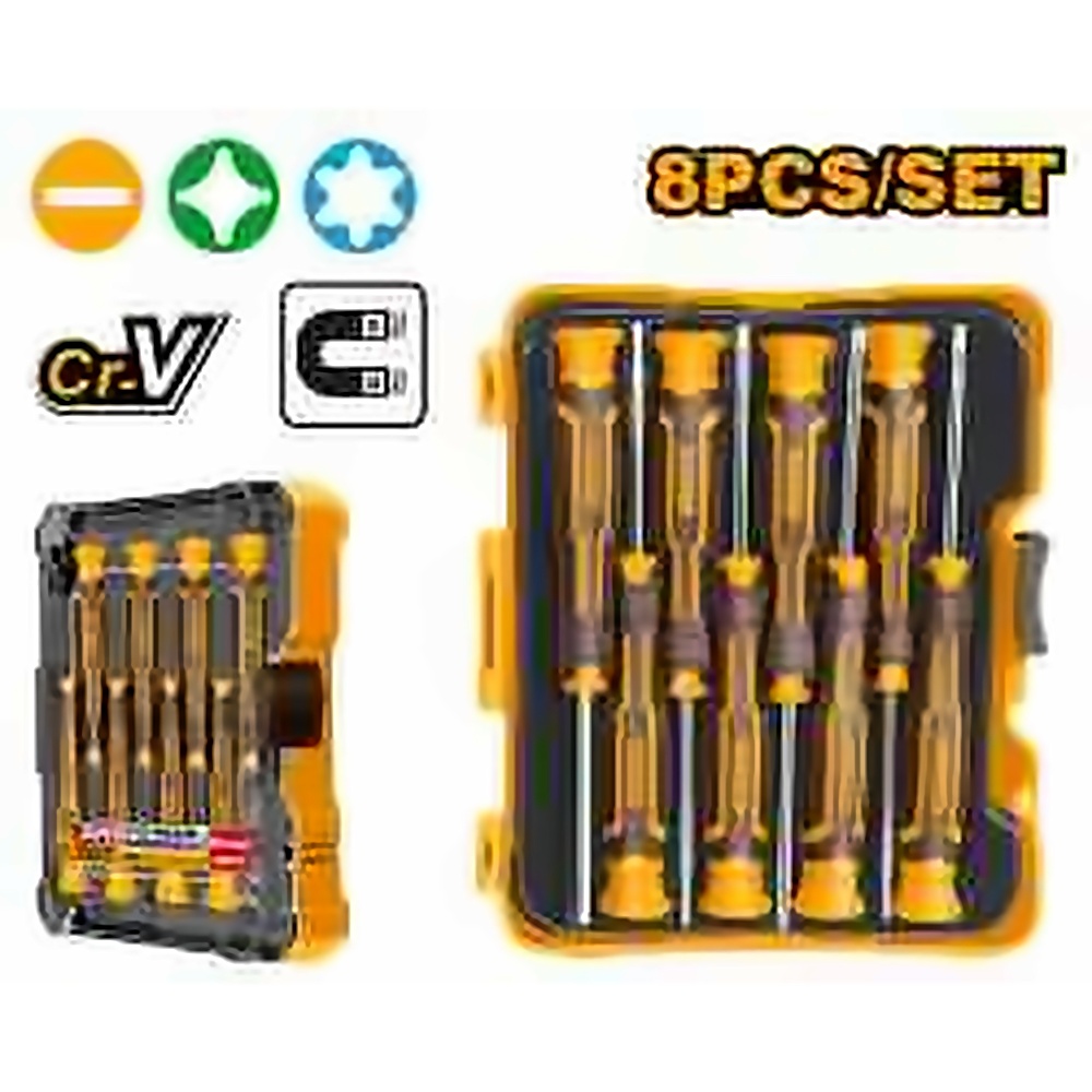 INGCO 8PCS PRECISION SCREWDRIVER SET HKSD0818