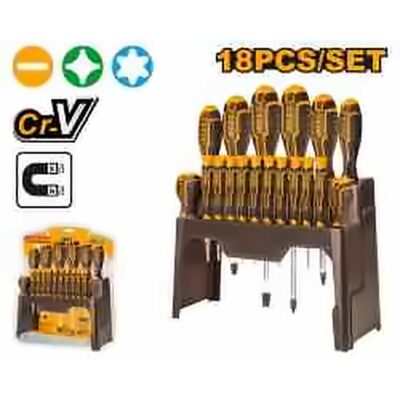 INGCO 18PCS SCREWDRIVER + PRECISION SCREWDRIVER SET HKSD1828