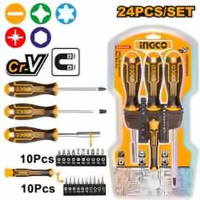 INGCO 24PCS SCREWDRIVER BIT SET HKSDB02482