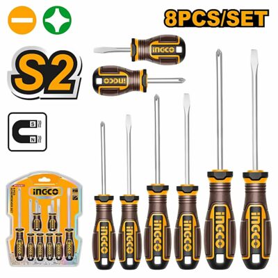 INGCO 8PCS SCREWDRIVER SET HKSDS0828