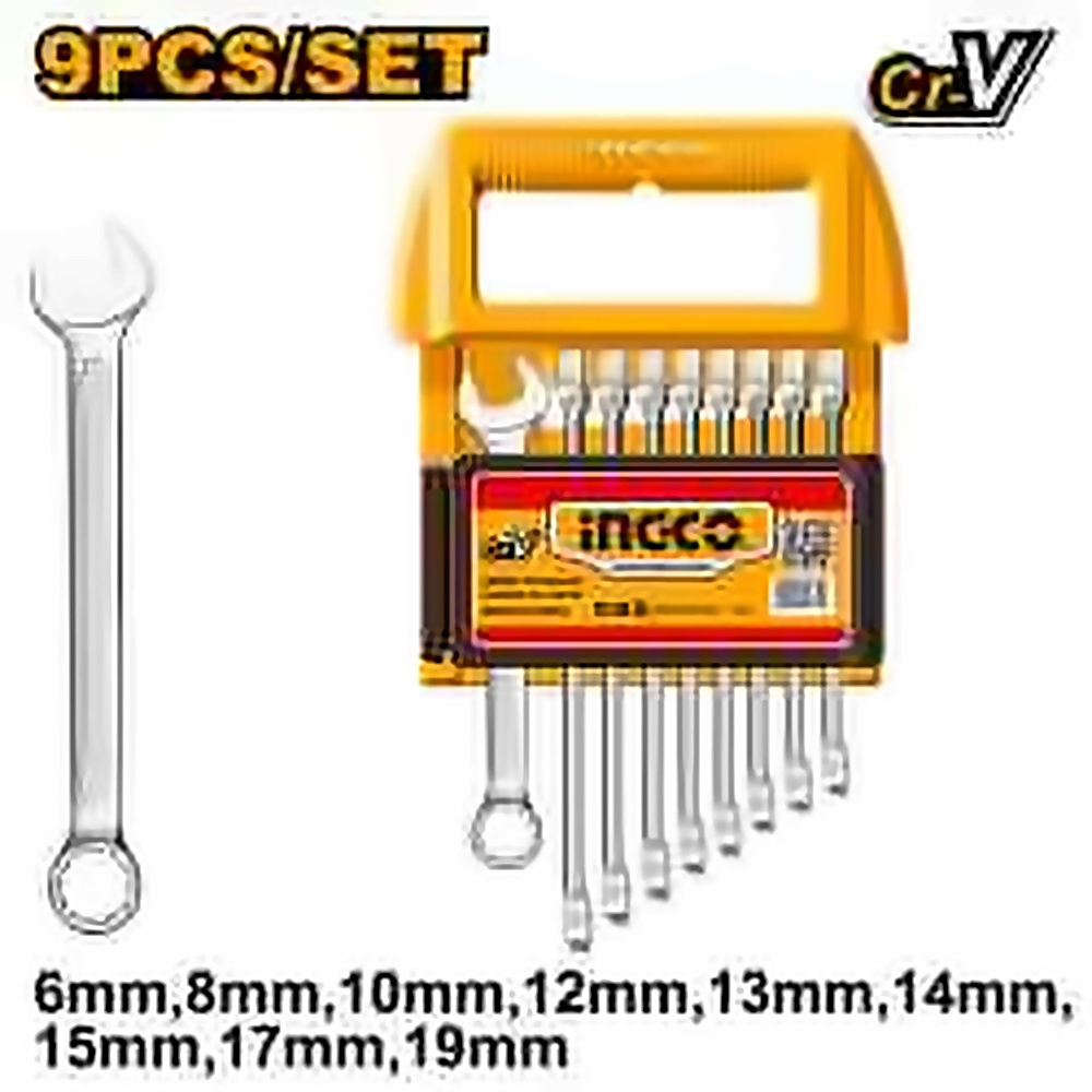 INGCO 12PCS COMBINATION SPANNER SET HKSPA1096
