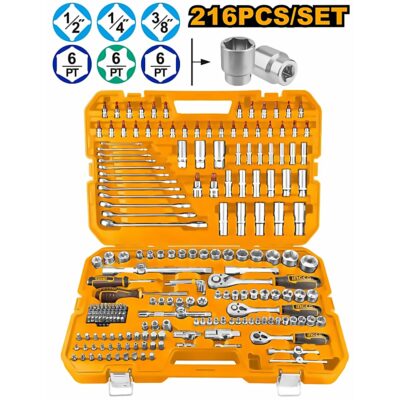 INGCO 216PCS COMBINATION HAND TOOL SET HKTHP22161