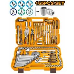 INGCO 165PCS COMBINATION TOOL SET HKTHP51658