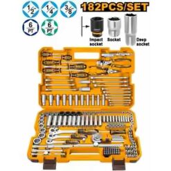 INGCO 182PCS COMBINATION TOOL SET HKTHP51828