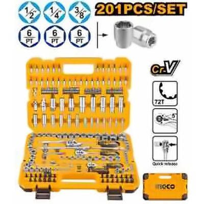 INGCO 20PC 1/2" SOCKET SET HKTS082016