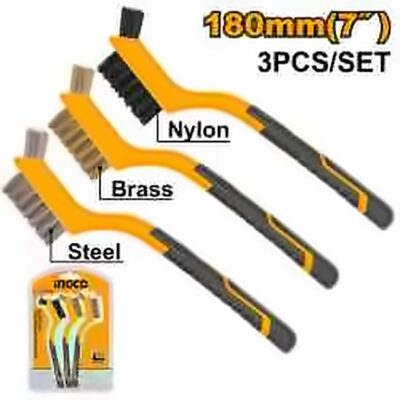 INGCO 3PC ABRASIVE BRUSH SET HKTWB10306