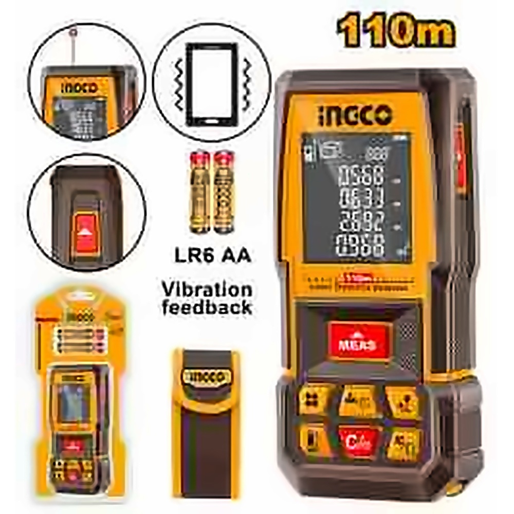 INGCO LASER DISTANCER RANGE 110M HLDD10089