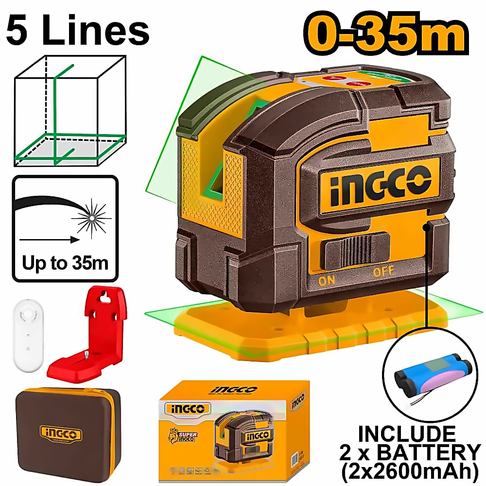 INGCO 30M SELF-LEVELING LINE LASER HLL306502