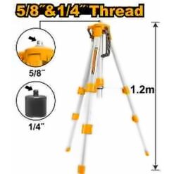 INGCO ALUMINUM TRIPOD FOR LASER LEVELLER 1.2M HLLT01152