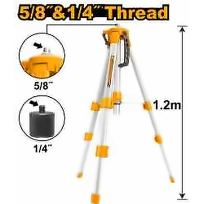 INGCO ALUMINUM TRIPOD FOR LASER LEVELLER 1.2M HLLT01152