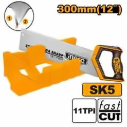 INGCO MITRE BOX WITH BACK SAW SET 300MM 11TPI HMBSB30062