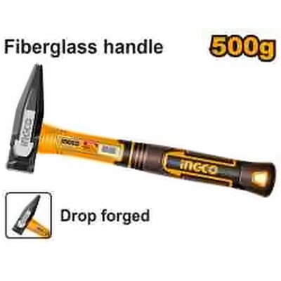 INGCO MACHINIST HAMMER 500G FIBERGLASS HANDLE HMH82500