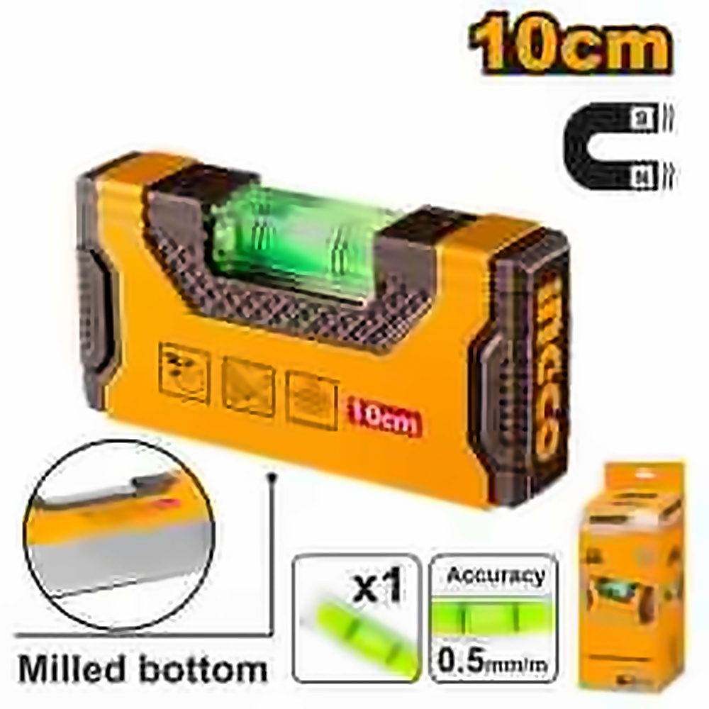 INGCO HANDY MAGNETIC LEVEL 10CM HMSL05101