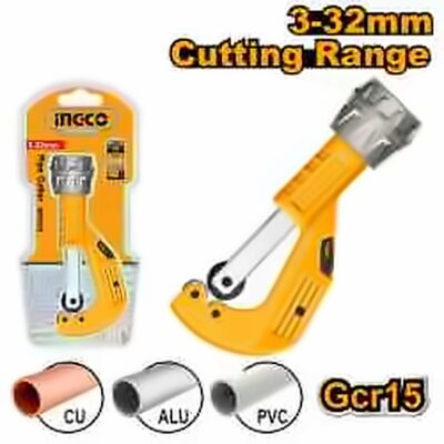 INGCO COPPER PIPE CUTTER, ALUM KNOB 3-32MM HPC0232