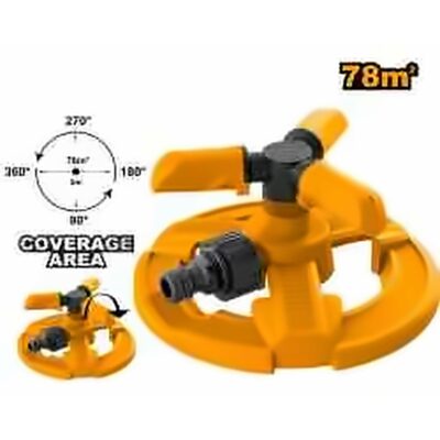 INGCO 3 ARM ROTATORY GARDEN WATERING SPRINKLER HPS23602