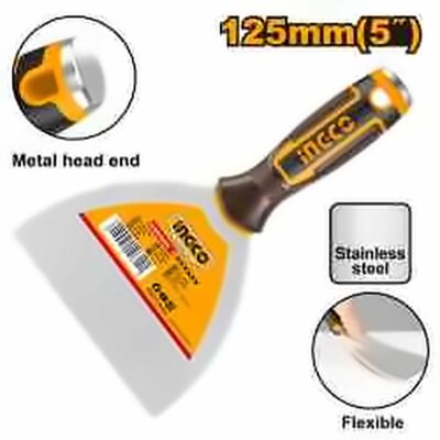 INGCO PUTTY TROWEL 125MM HPUT08125