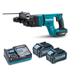 MAKITA HR007GM201 DC COMBI HAMMER 40V BL AVT 28MM (2PCS 4.0AH BATTERY, 1PC CHARGER)