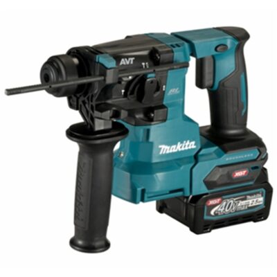 MAKITA HR010GD201 DC COMBI HAMMER 40V BL AVT AWS 20MM (2PCS 2.5AH BATTERY, 1PC CHARGER)