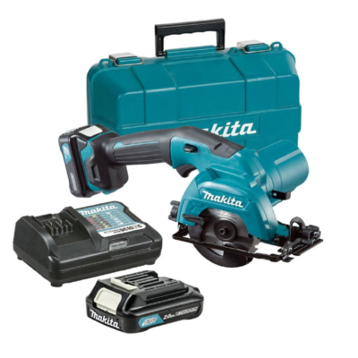 MAKITA HS301DWAE DC CIRCULAR SAW 12V 85MM (2PCS 2.0AH BATTERY, 1PC CHARGER)