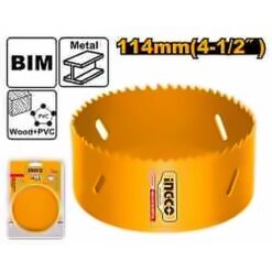 INGCO BI-METAL HOLE SAW 114MM HSB101141
