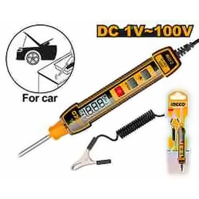 INGCO AUTOMOTIVE CIRCUIT TESTER DC 1V-100V HSDT41001