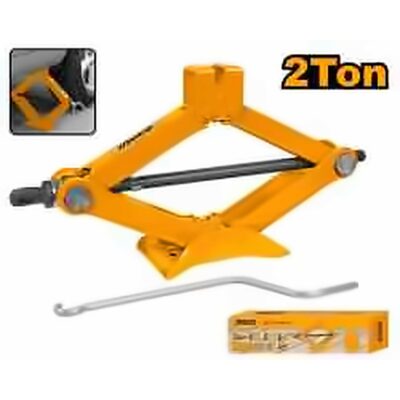 INGCO SCISSOR JACK 2 TON HEIGHT 120-395MM HSJ201