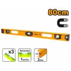 INGCO 80CM SPIRIT LEVEL HSL28080
