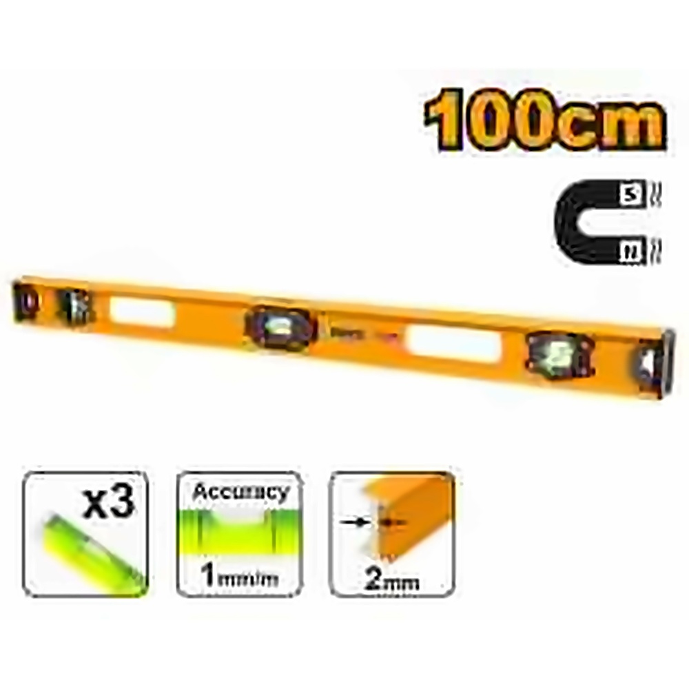 INGCO 100CM SPIRIT LEVEL HSL28100