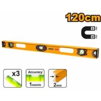INGCO 120CM SPIRIT LEVEL HSL28120
