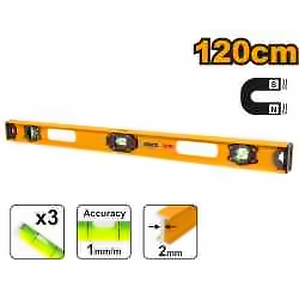 INGCO 120CM SPIRIT LEVEL HSL28120