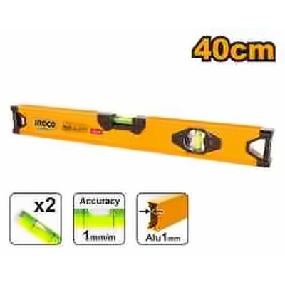 INGCO 40CM SPIRIT LEVEL HSL58040