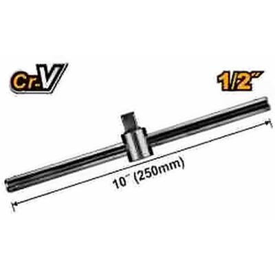 INGCO 1/2" CR.V DR. SLIDING T-HANDLE 10" 250MM HSTB12101