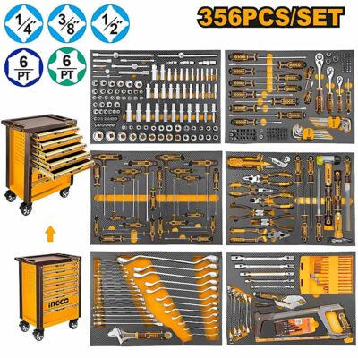 INGCO 356PCS MECHANICS TOOL CHEST SET HTCS273561