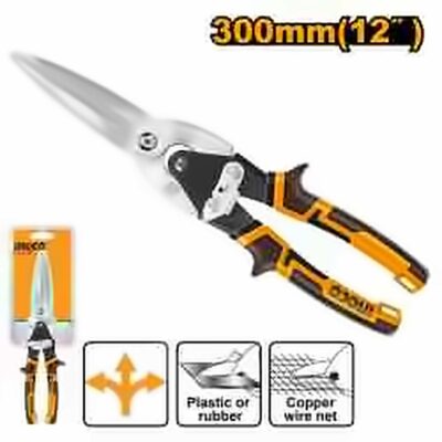 INGCO LONG STRAIGHT AVIATION SNIP 12" 300MMM HTSN0112S