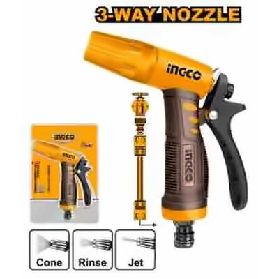 INGCO PLASTIC 3 WAYS SPRAY NOZZLE HWSG032