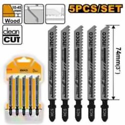 INGCO JIGSAW BLADE 10PCS HCS 8TPI FOR WOOD JBT1101B