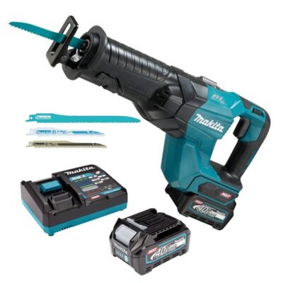 MAKITA JR001GM201 DC RECIPRO SAW 40V BL (2PCS 4.0AH BATTERY, 1PC CHARGER)